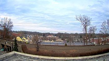 Weather camera view of Madison Public Safety Building.