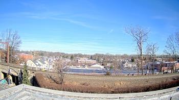 Weather camera view of Madison Public Safety Building.