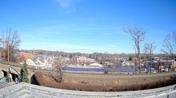 Weather camera view of Madison Public Safety Building.