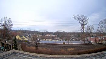 Weather camera view of Madison Public Safety Building.
