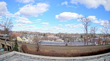 Weather camera view of Madison Public Safety Building.
