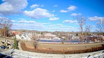 Weather camera view of Madison Public Safety Building.