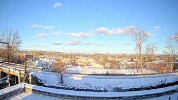 Weather camera view of Madison Public Safety Building.