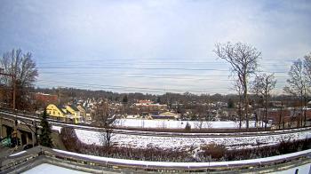Weather camera view of Madison Public Safety Building.