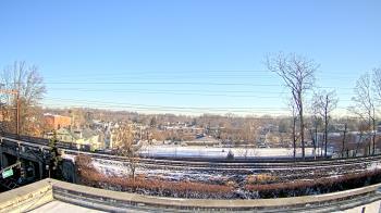 Weather camera view of Madison Public Safety Building.