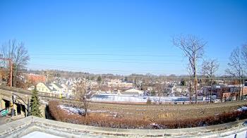 Weather camera view of Madison Public Safety Building.