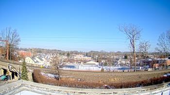Weather camera view of Madison Public Safety Building.