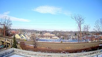 Weather camera view of Madison Public Safety Building.