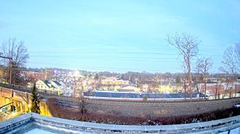Weather camera view of Madison Public Safety Building.