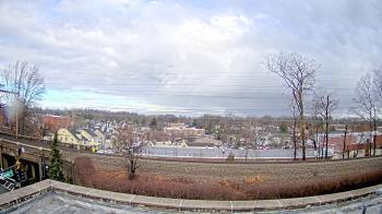 Weather camera view of Madison Public Safety Building.