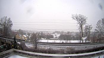 Weather camera view of Madison Public Safety Building.