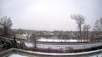 Weather camera view of Madison Public Safety Building.