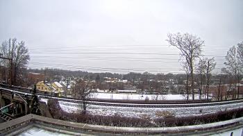 Weather camera view of Madison Public Safety Building.