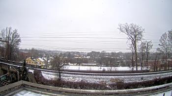 Weather camera view of Madison Public Safety Building.