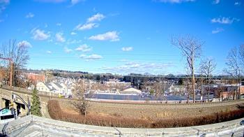 Weather camera view of Madison Public Safety Building.