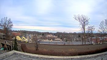 Weather camera view of Madison Public Safety Building.