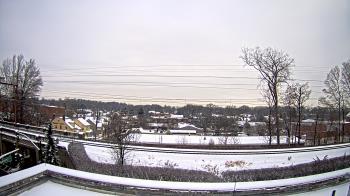 Weather camera view of Madison Public Safety Building.