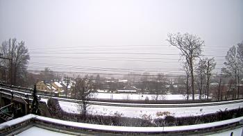 Weather camera view of Madison Public Safety Building.
