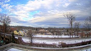 Weather camera view of Madison Public Safety Building.