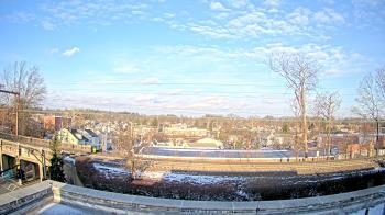 Weather camera view of Madison Public Safety Building.