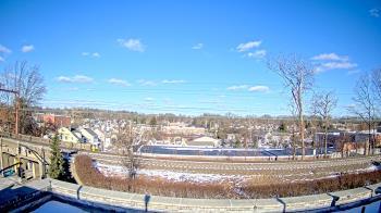 Weather camera view of Madison Public Safety Building.