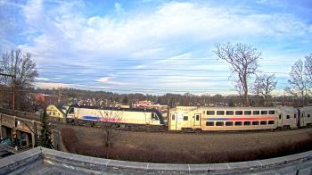 Weather camera view of Madison Public Safety Building.