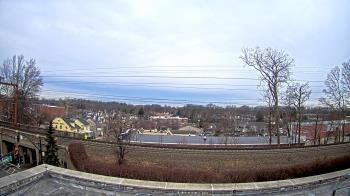 Weather camera view of Madison Public Safety Building.