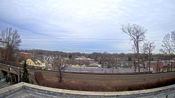 Weather camera view of Madison Public Safety Building.