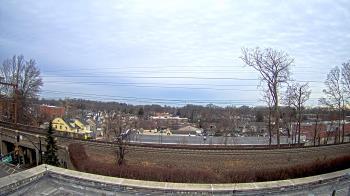 Weather camera view of Madison Public Safety Building.