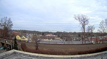 Weather camera view of Madison Public Safety Building.