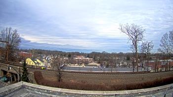 Weather camera view of Madison Public Safety Building.