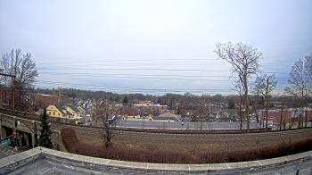 Weather camera view of Madison Public Safety Building.