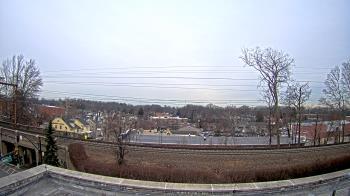 Weather camera view of Madison Public Safety Building.