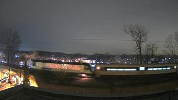 Weather camera view of Madison Public Safety Building.