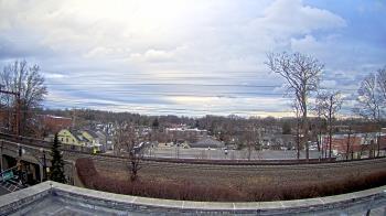 Weather camera view of Madison Public Safety Building.