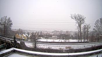 Weather camera view of Madison Public Safety Building.