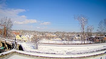 Weather camera view of Madison Public Safety Building.