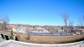 Weather camera view of Madison Public Safety Building.