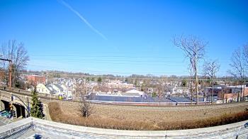 Weather camera view of Madison Public Safety Building.