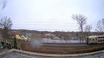 Weather camera view of Madison Public Safety Building.