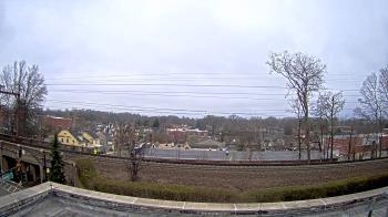 Weather camera view of Madison Public Safety Building.