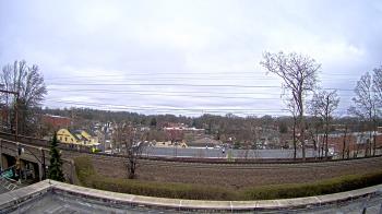 Weather camera view of Madison Public Safety Building.