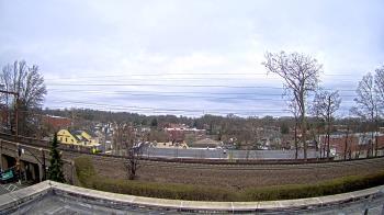 Weather camera view of Madison Public Safety Building.