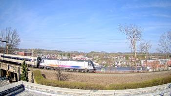 Weather camera view of Madison Public Safety Building.