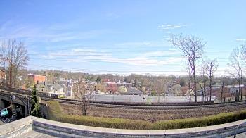 Weather camera view of Madison Public Safety Building.