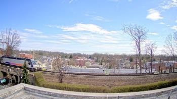 Weather camera view of Madison Public Safety Building.