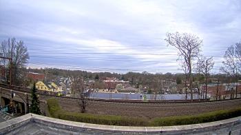 Weather camera view of Madison Public Safety Building.