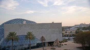 Weather camera view of Mahaffey Theater.