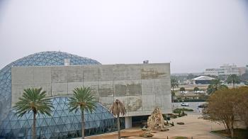 Weather camera view of Mahaffey Theater.