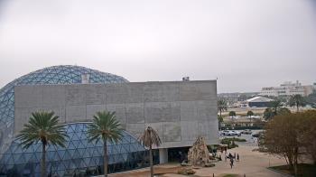 Weather camera view of Mahaffey Theater.